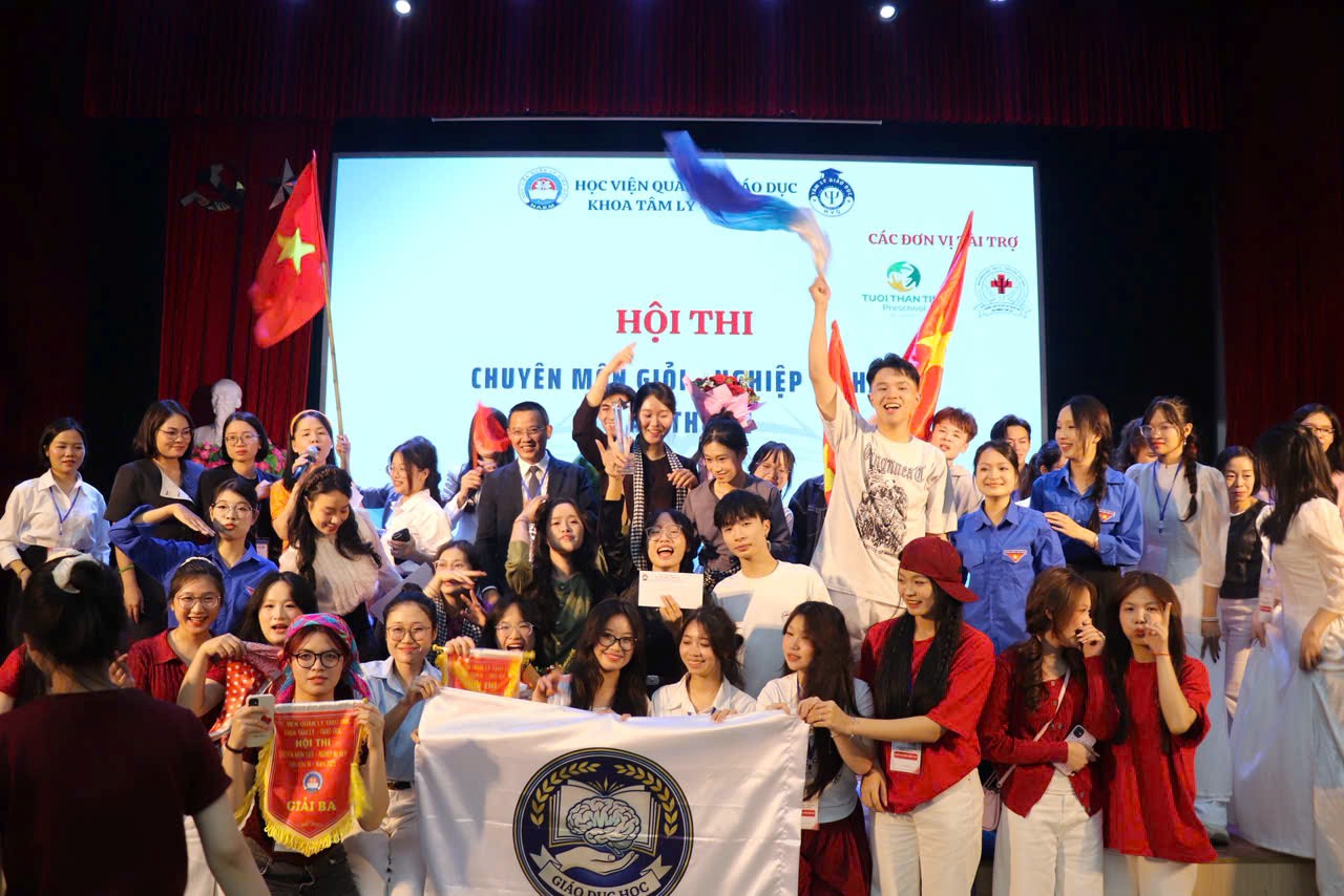 Hội thi chuyên môn giỏi – Nghiệp vụ hay Khoa Tâm lý - Giáo dục năm 2025 – Sân chơi của những sáng tạo và thăng hoa cảm xúc