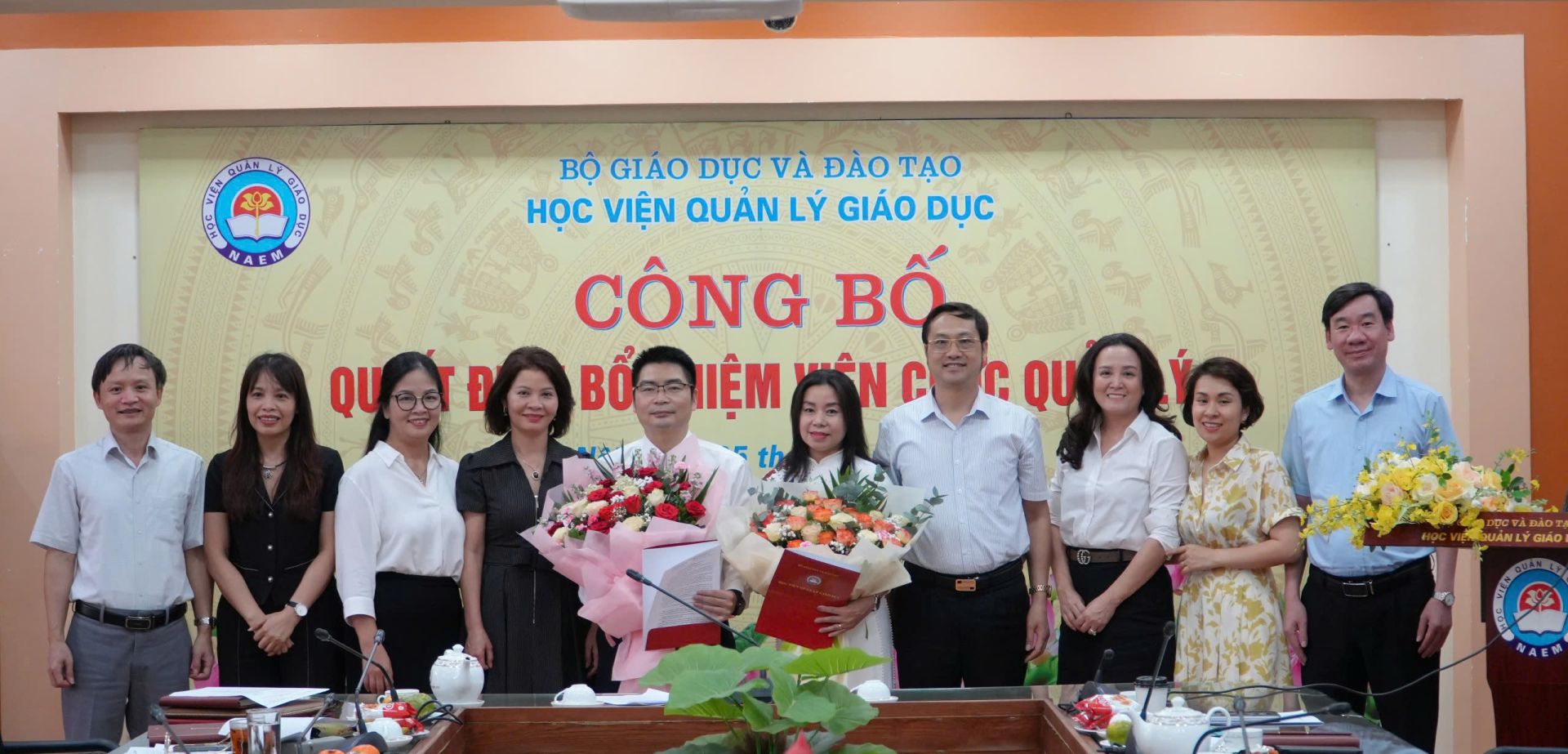 Công bố Quyết định bổ nhiệm viên chức quản lý
