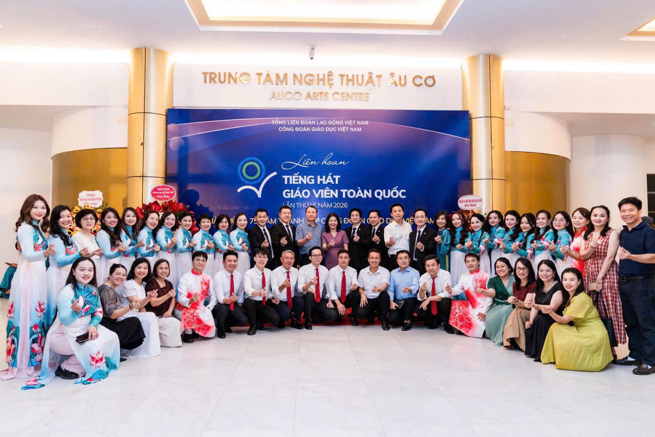 Tiếng hát kết nối – Tinh thần Học viện tỏa sáng tại Liên hoan Tiếng hát giáo viên toàn quốc