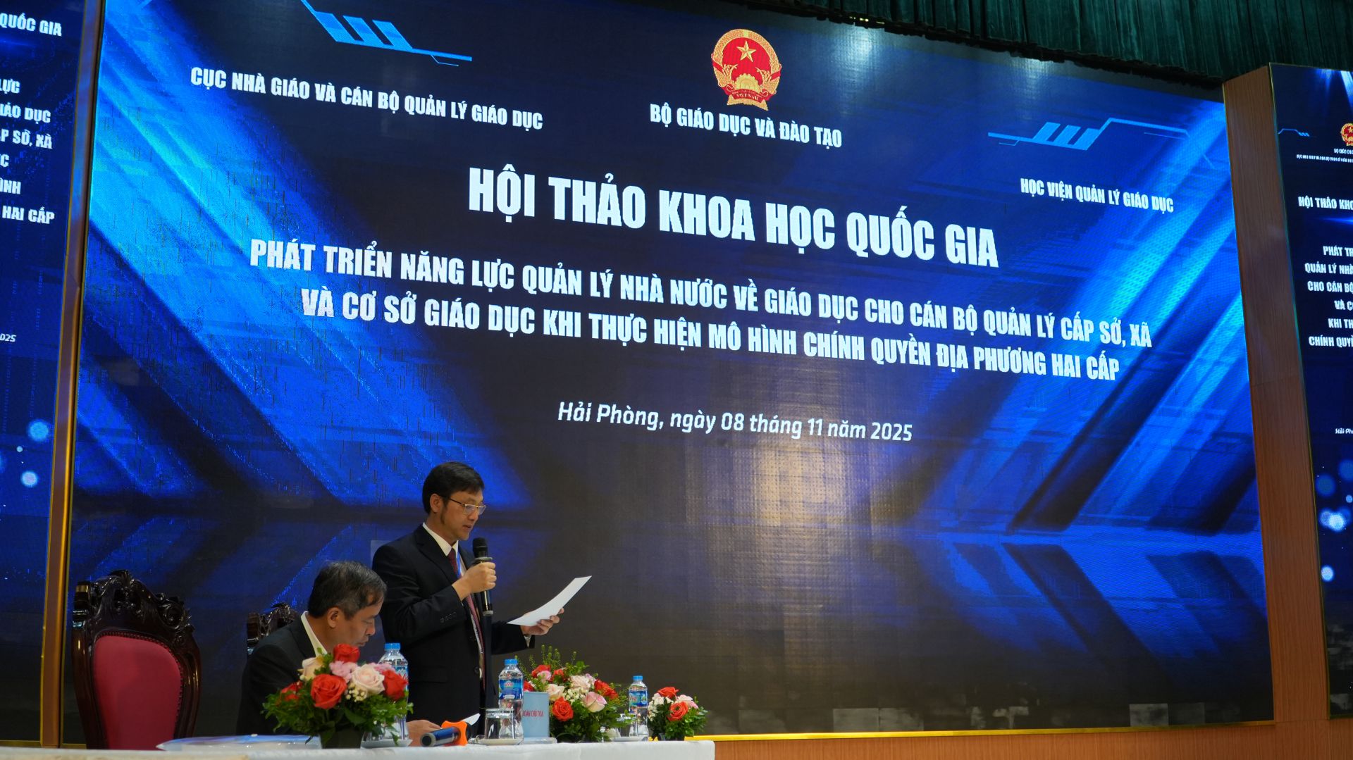 Chuẩn hóa đội ngũ quản lý giáo dục cấp xã