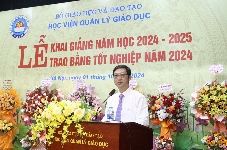 Học viện Quản lý giáo dục khai giảng năm học 2024 – 2025