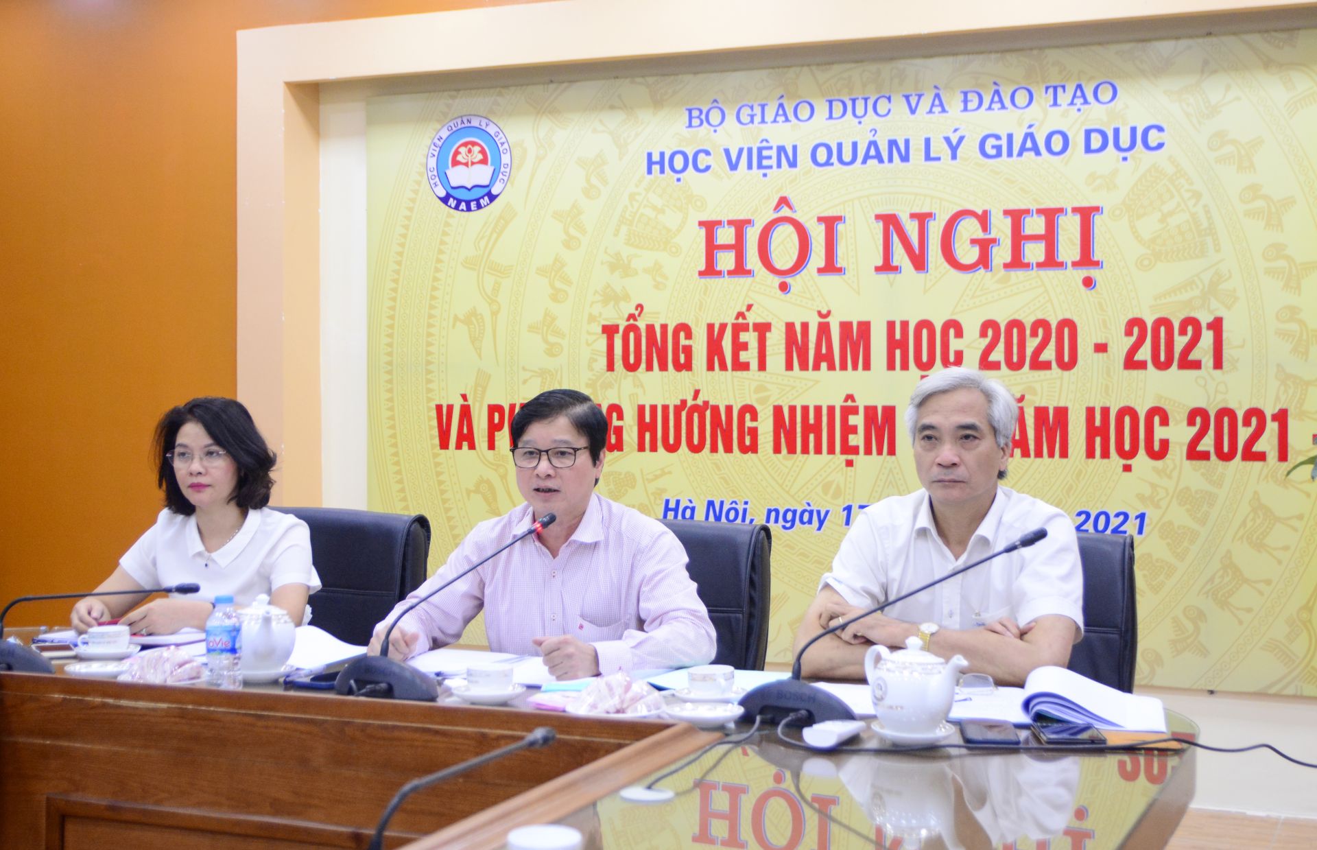 Hội nghị Tổng kết năm học 2020-2021 và triển khai phương hướng nhiệm vụ năm học 2021-2022