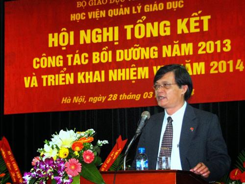 Học viện QLGD tiếp tục phát huy thành tích công tác bồi dưỡng NG&CBQL giáo dục