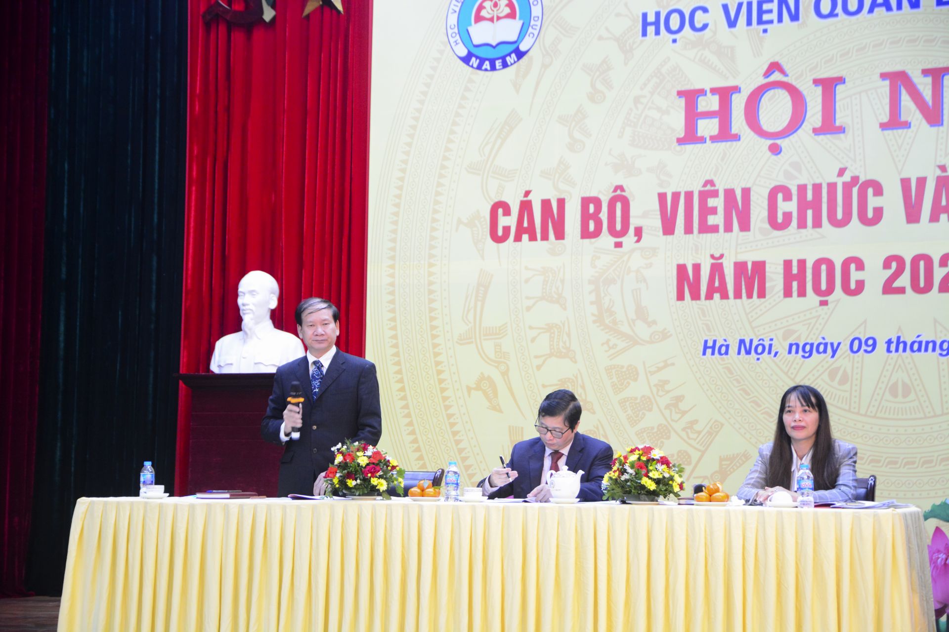 Hội nghị cán bộ, viên chức năm học 2021-2022